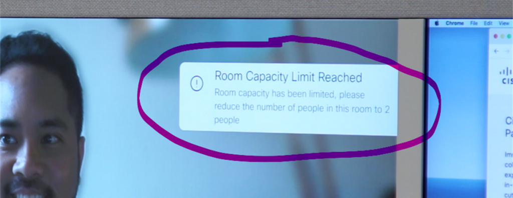 Cisco Webex Room Capacity Limit