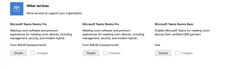 Microsoft Teams Rooms License