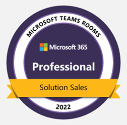 Microsoft Teams Rooms Solutions Sales Professional BADGE