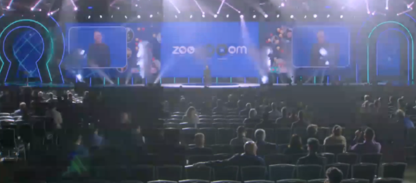 Zoomtopia 2022 half empty hall